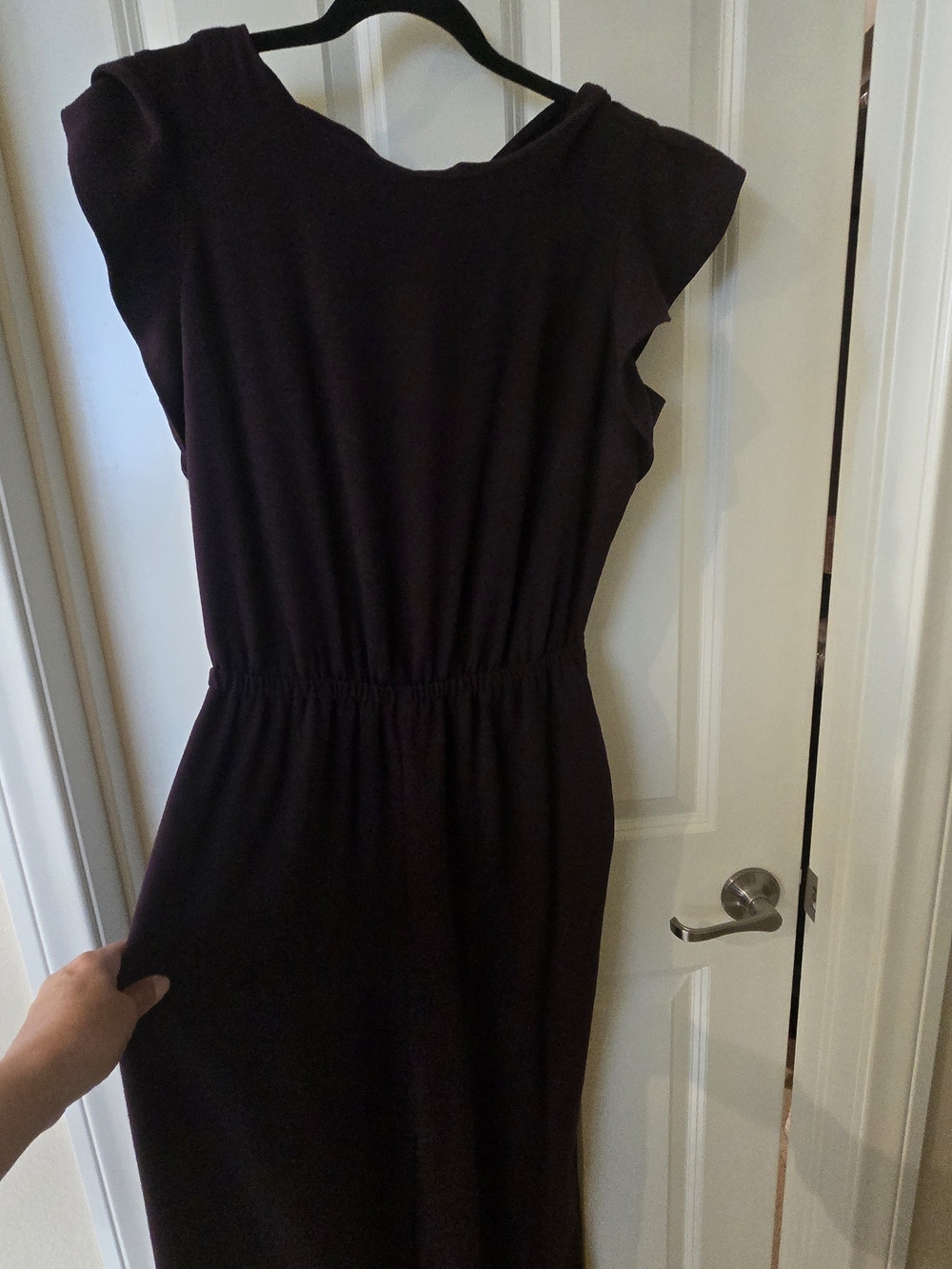 Apt. 9 Plum Sleeveless Elastic-Waist Maxi Dress - Picture 2 of 5
